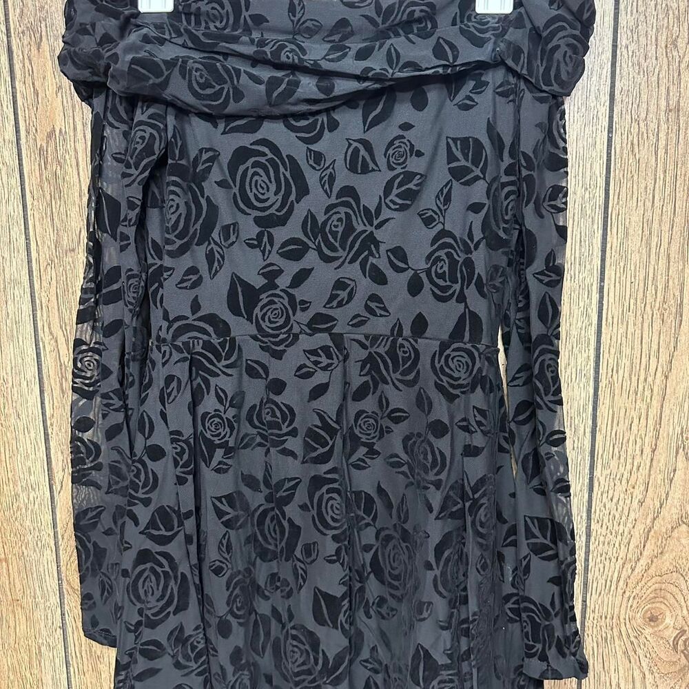Wild-fable Women's Black Dress